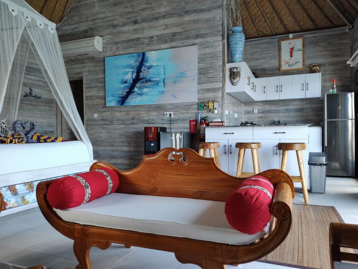 Villas Gede 888 Private Pool 蓝梦岛 外观 照片